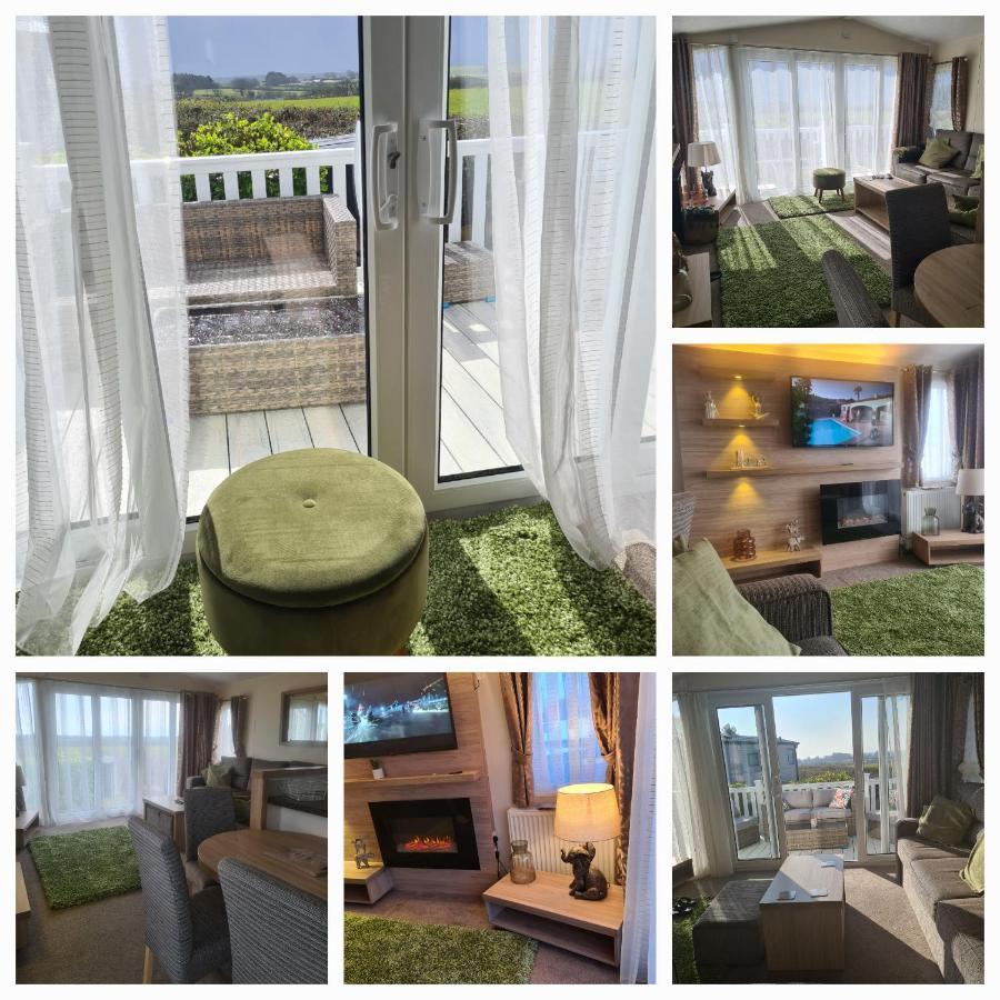 Beautiful 2 Bedroom Caravan, Holiday Park Tenby Saint Florence Exteriör bild