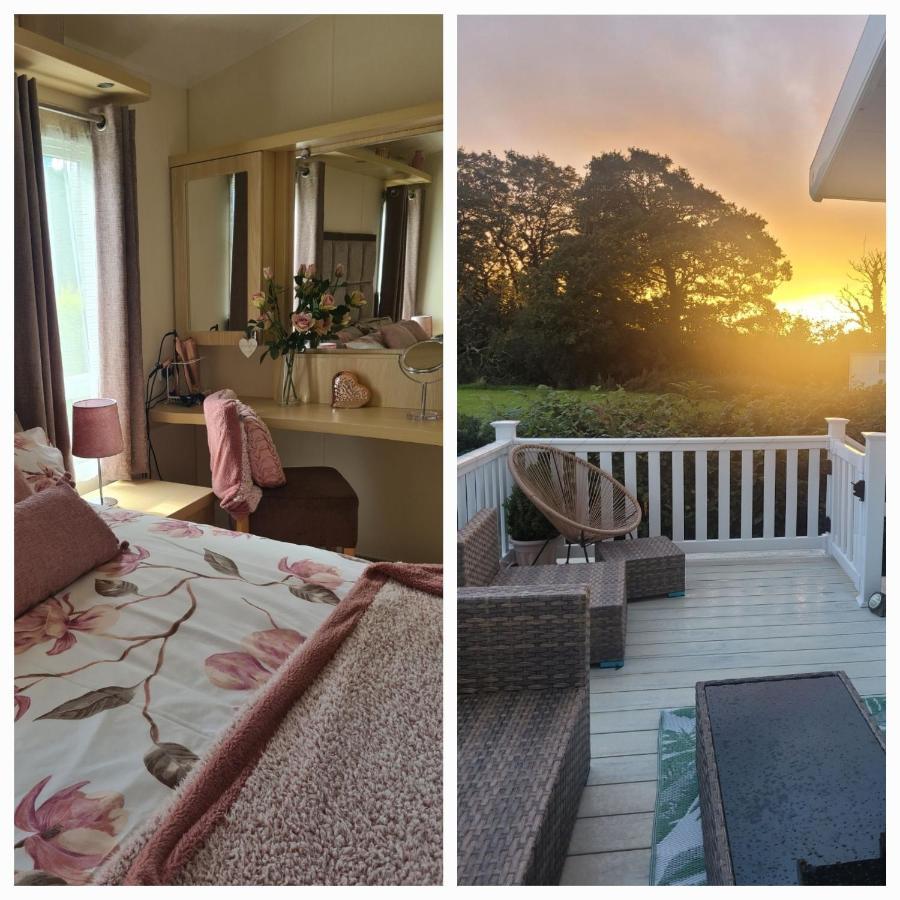 Beautiful 2 Bedroom Caravan, Holiday Park Tenby Saint Florence Exteriör bild
